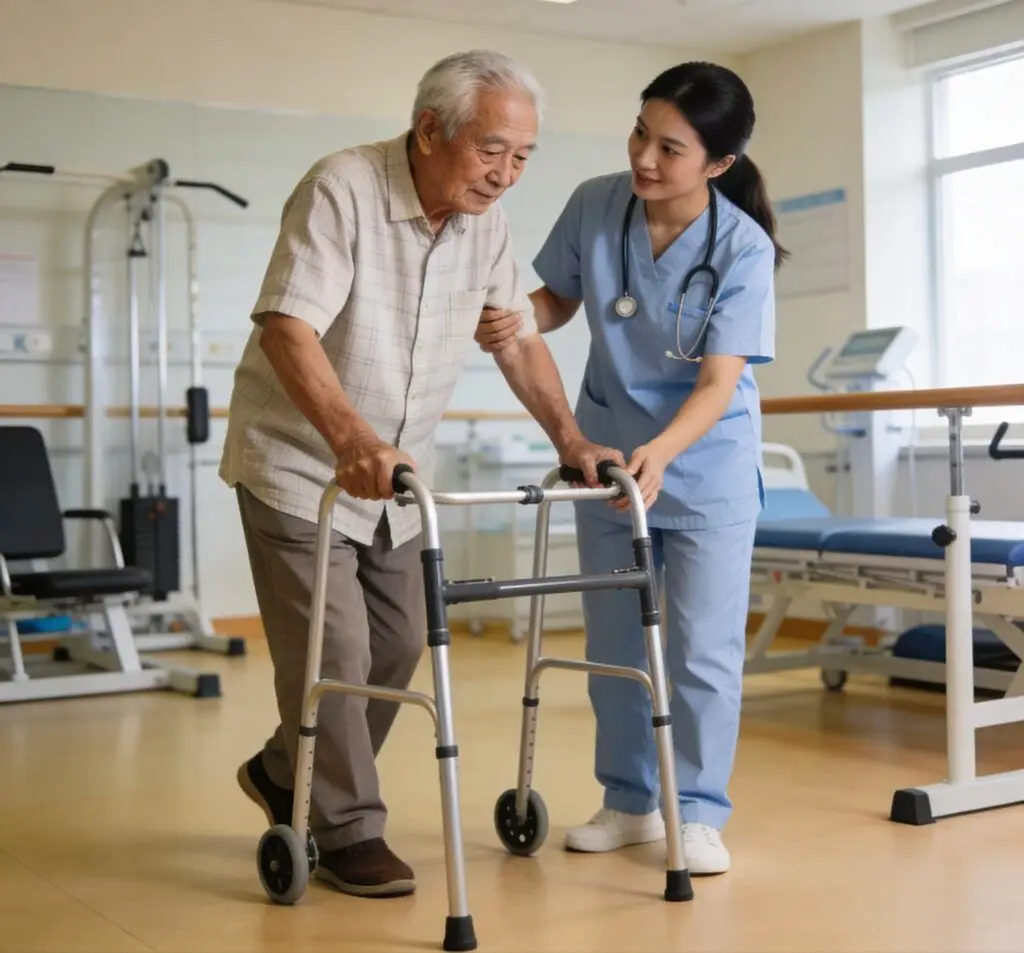 Fisioterapi homecare untuk pasien stroke dan lansia