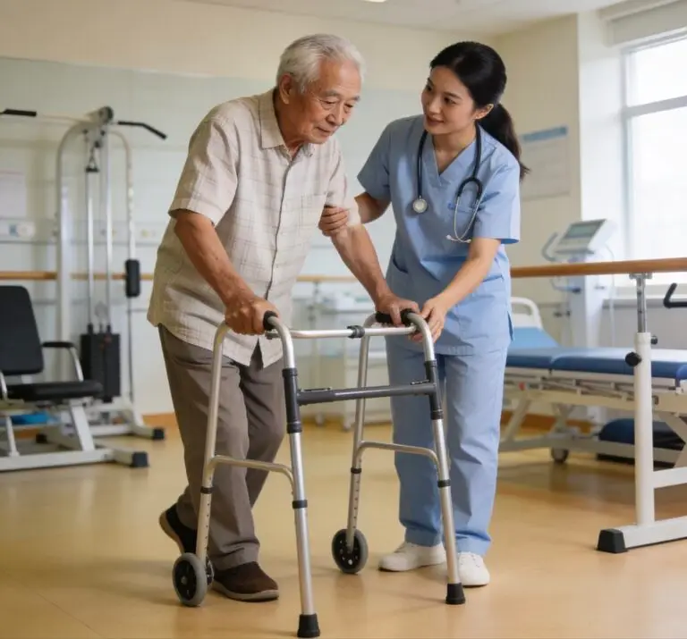 Fisioterapi homecare untuk pasien stroke dan lansia