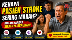 Kenapa Pasien Stroke Sering Marah? Bukan Karena Sifatnya Berubah
