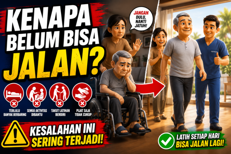 Kesalahan yang Membuat Pasien Stroke Sulit Jalan Lagi