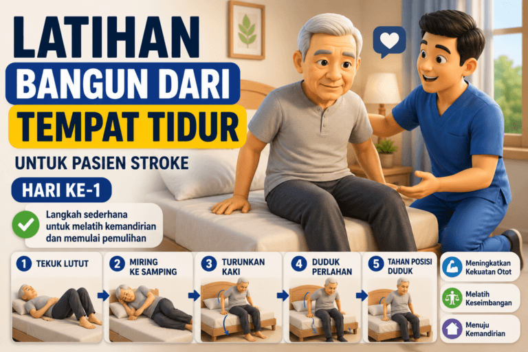 Latihan Bangun dari Tempat Tidur untuk Pasien Stroke