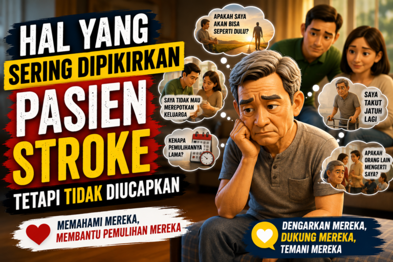Hal yang Sering Dipikirkan Pasien Stroke Tetapi Tidak Diucapkan