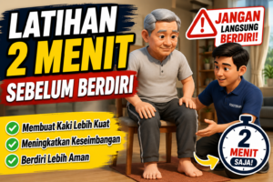Latihan 2 Menit Sebelum Berdiri untuk Pasien Stroke