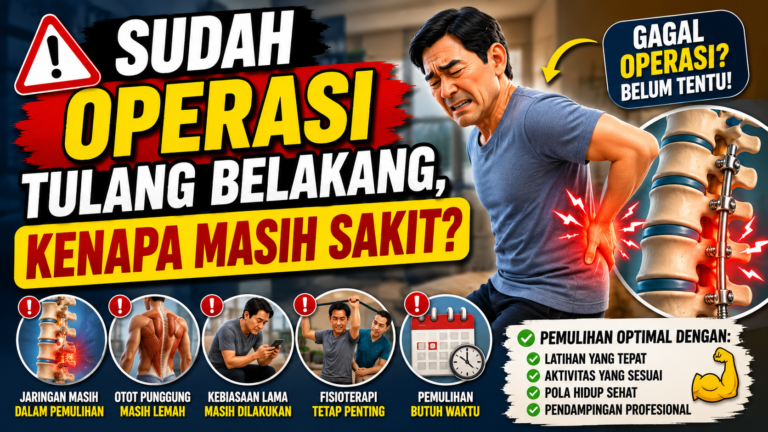 Sudah Operasi Tulang Belakang, Kenapa Masih Sakit